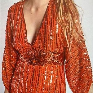 Celeste Sequin Mini Dress